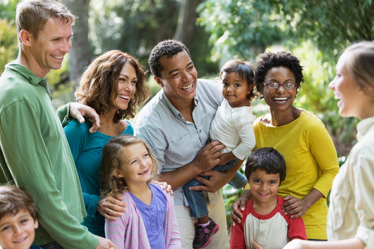 photo of family and friends together